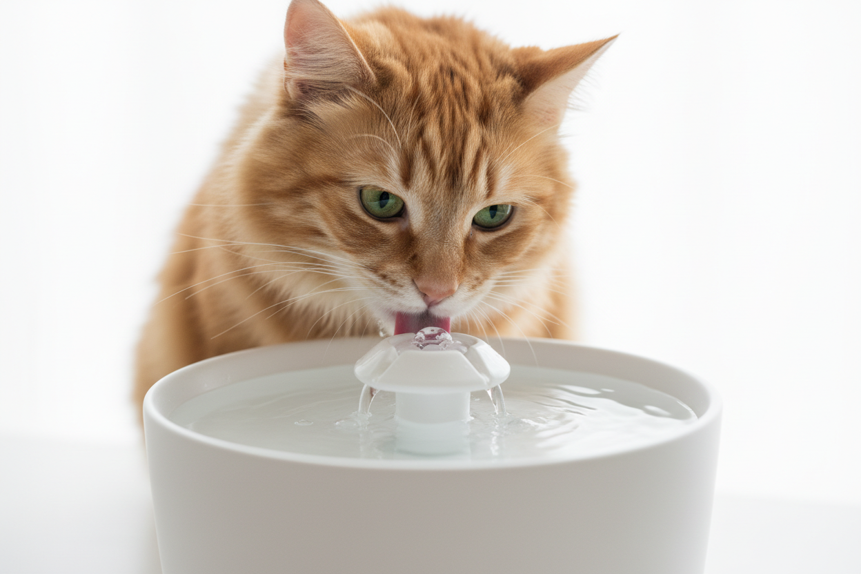 Cat Water Fountain: How Long Before the Filter Turns Into a Bacteria Breeding Ground?